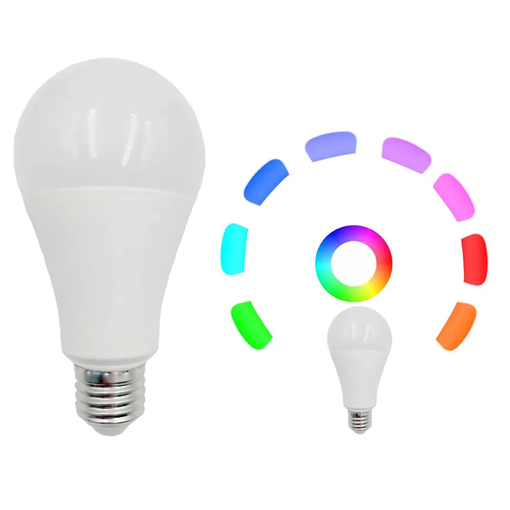 Lampu Dim Led Terang 2.4G Wifi Lampu Pintar RGB Multi Warna Berubah Melalui Kontrol Suara Aplikasi Alexa Echo Google Home IFTTT