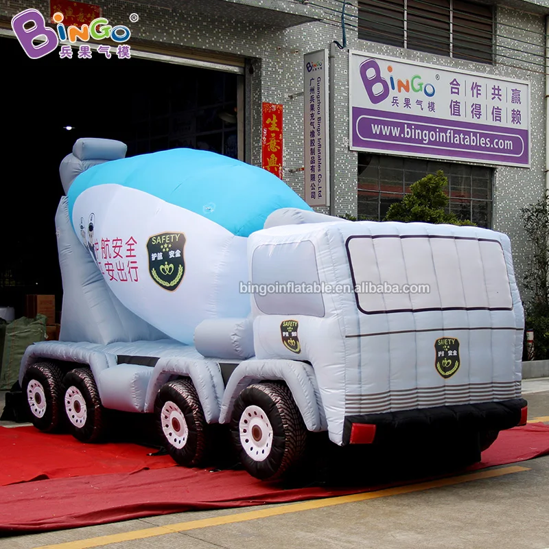 Unique shape 5.3x2x2.8m Inflatable Truck/ Decorated Inflatable Truck Toy