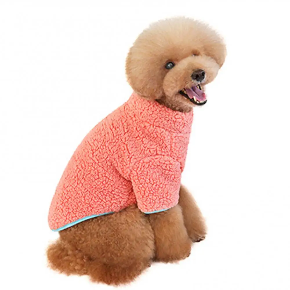 Pet Jacket Warm Winter Clothes Dogs Coat Jacket Autumn Winter Warm Thickening Zipper Design Pet Coat Dog Jacket Puppy Clothes