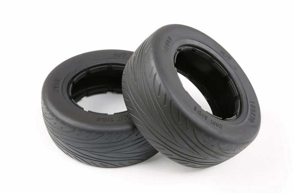 On- Road Tire Fit for 1/5 Scale Losi 5IVE-T ROVAN LT KING MOTOR X2 BAJA 4WD SLT