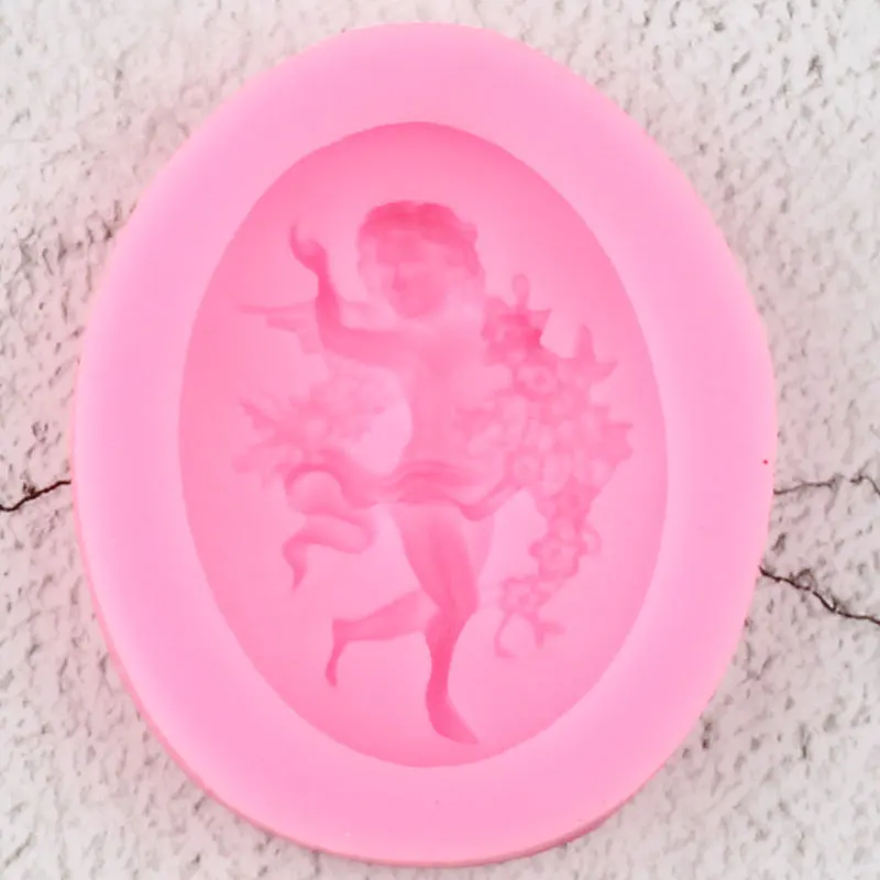 Dancer Angel Silicone Molds Soap Resin Clay Mold DIY Baby Party Fondant Cake Decorating Tools Candy Chocolate Gumpaste Moulds