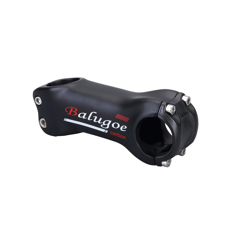 BALUGOE-Carbon Mountain Bike Stem, Bicycle Parts, Positive and Negative Cycling Parts, MTB, Road Bike, 6, 17 Degree, 31.8mm