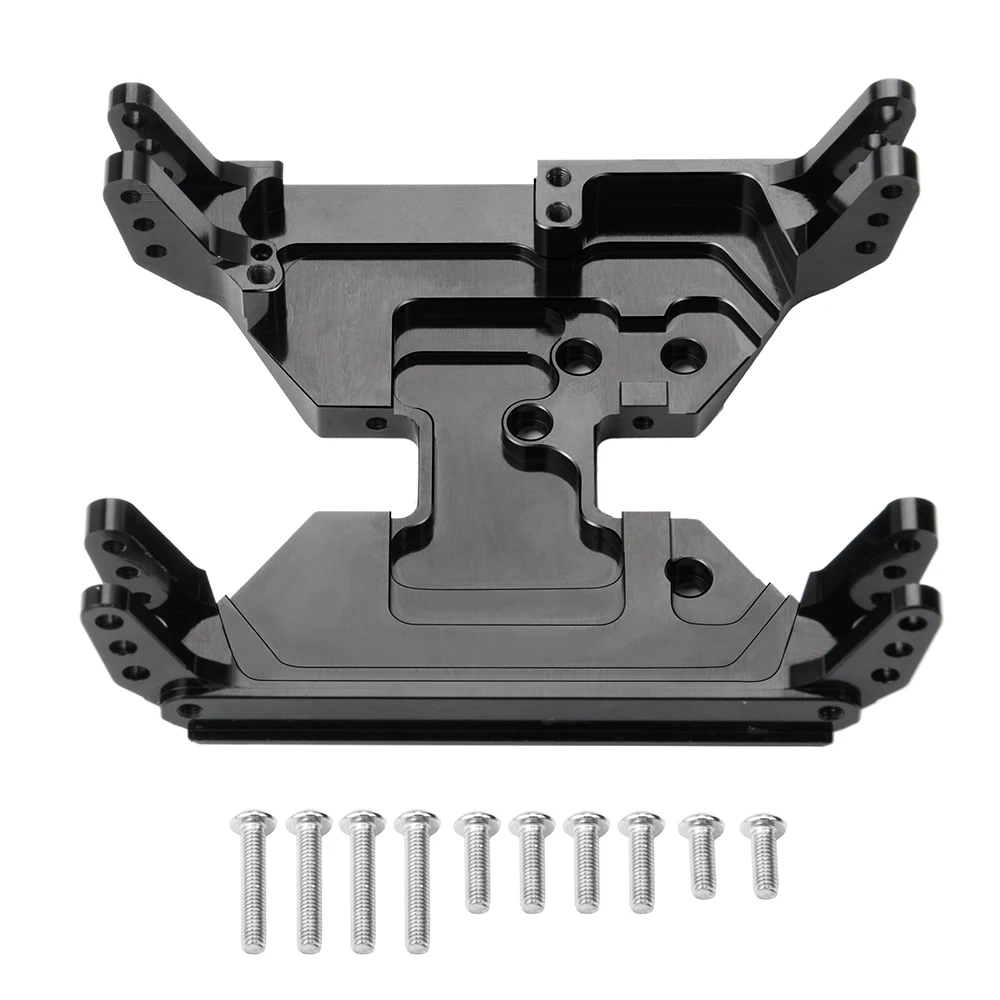 YEAHRUN 금속 액슬 프로텍터 섀시 아머 스키드 플레이트 1/10 Axial Capra 1.9 무제한 트레일 버기 AXI03004 AXI03000 부품