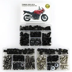 For Yamaha TDM900 TDM 900 2002-2014 Motorcycle Complete Full Fairing Bolts Kit Fairing Clips Body Screws Nuts Steel