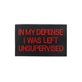 6 In My Defense Red