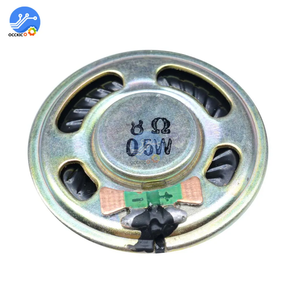 5Pcs 8 degree 0.5W Small Trumpet 36mm Diameter Loudspeaker Loud Speaker