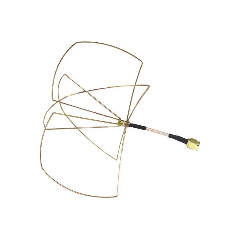 Antenne circulaire polarisée SMA mâle RC FPV 1.2G 1.2GHz, pour émetteur et récepteur de vidéo 1.2Ghz 1.3Ghz