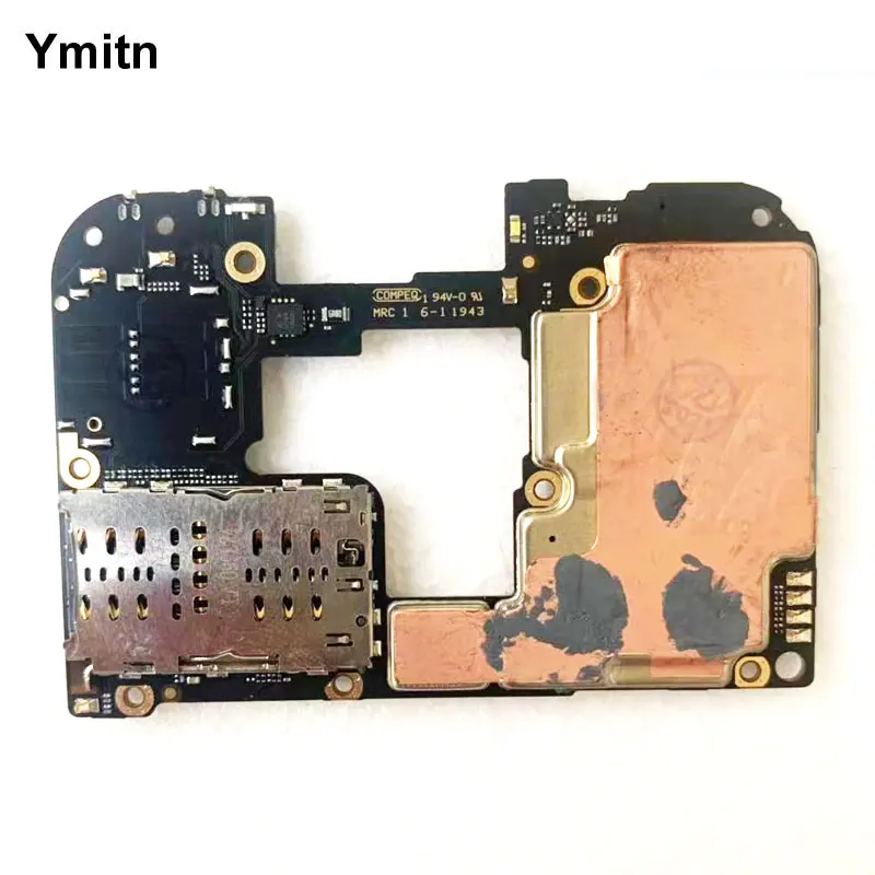 Ymitn Original For Xiaomi RedMi hongmi Note8 Pro Note 8 pro Note8Pro Mainboard Motherboard Unlocked Global Rom With Chips Logic