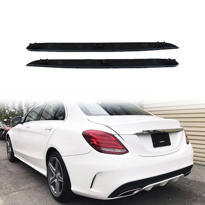 Car Accessories Rear Bumper Side Cover Grill Set for MERCEDES BENZ C63 W205 AMG A2058850053 A2058850153