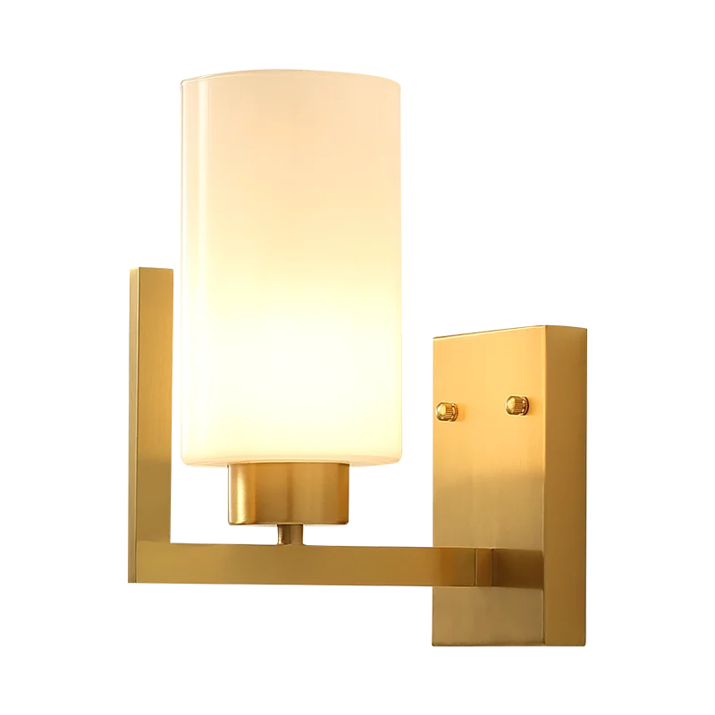 Retro Cosmetic European Bronze Wall Lamp Light Bathroom Copper Wall Lights E14 6W LED Bulb AC220V 110V Art Decoration Lighting