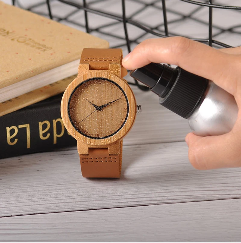 BOBO BIRD Ladies Casual Quartz Watches Natural Bamboo Wristwatch Top Brand Unique Clock For Couple in Gift Box