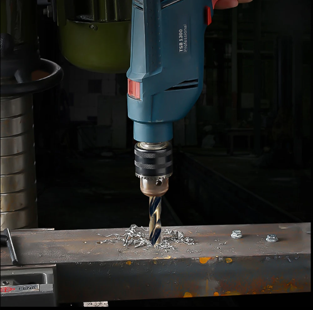 High quality 1PC HSS M42 Cobalt twist Drill Bit 1 -14mm used for Drilling on Hardened Steel, Cast Iron & Stainless Steel