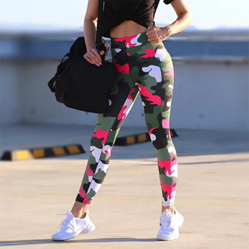Women Digital Printing Leggings Workout Leggings High Waist Push Up Leggins Mujer Fitness Leggings Women's Yoga Pants Gym Tights