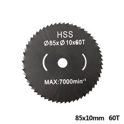 1pc 85mm Nitride Coating Hss Circular Wood Saw Blade / Metal Cutter Cutting Disc