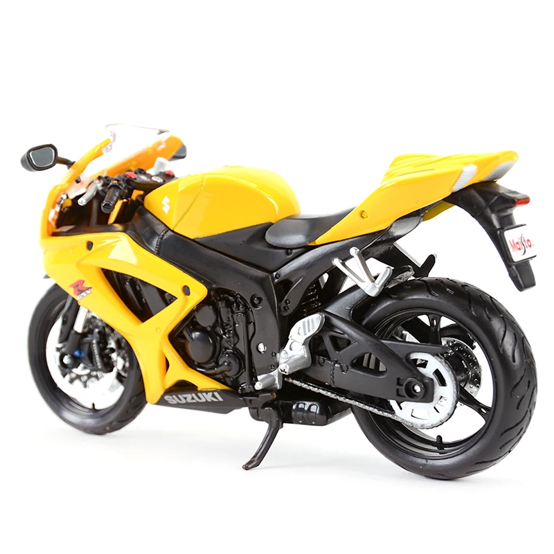 Maisto 1:12 Suzuki GSX-R600 Die Cast Vehicles Collectible Hobbies Motorcycle Model Toys