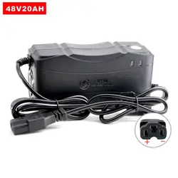 Cargador de batería de plomo y ácido, acumulador de Gel recargable AGM VRAL SLA, 12Ah, 14Ah, 20Ah, CC 59V, 2,8 A, 48V, 20Ah