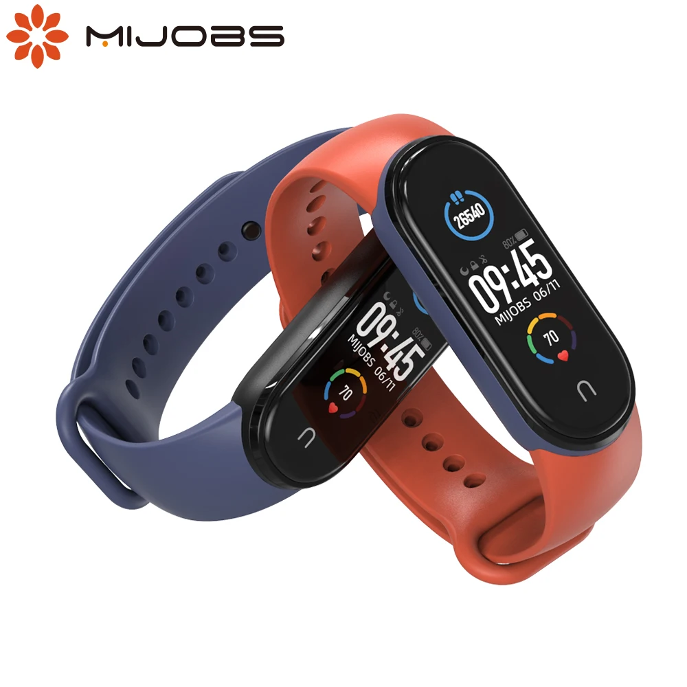 Miバンド5 6 7ストラップためxiaomi miバンド5 nfcグローバルブレスレットmibandための6バンドamazfitためバンド5