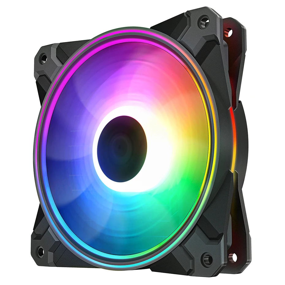 DEEPCOOL CF120 PLUS 3 in 1 KIT 120mm Addressable 5V/3PIN RGB Fan Computer Case CPU Cooling Fans For AURA SYNC With Controller