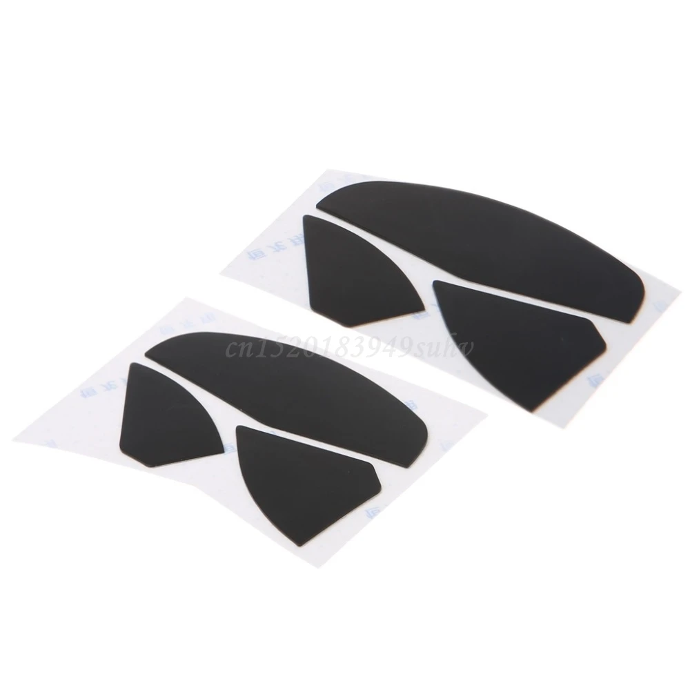 OPEN-SMART 2 Sets 2 Sets 0.6 مللي متر سماكة استبدال الماوس قدم الزلاجات ل steelseries Rival 500