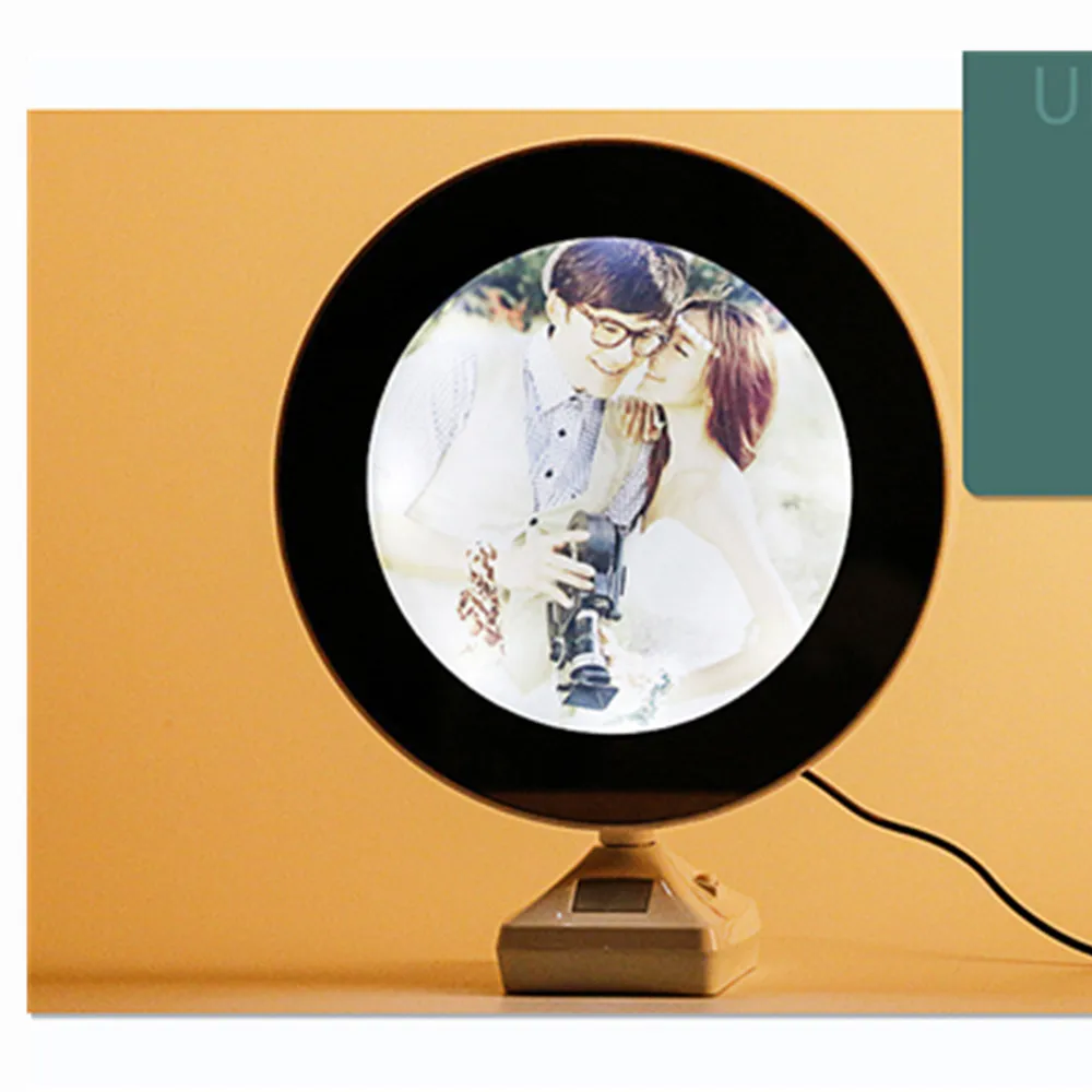 Magic Mirror photo frame for picture LED Photo frame light set 16x20 Creative photo frame table decoration for promotional gift