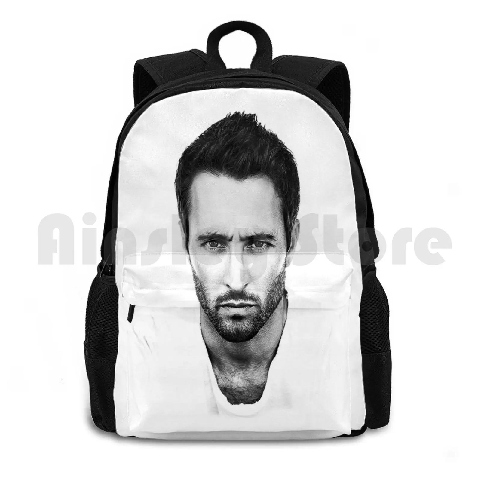 

Alex O'loughlin Outdoor Hiking Backpack Waterproof Camping Travel Alex Oloughlin Hawaii Five 0 H50 Steve Mcgarrett Steven