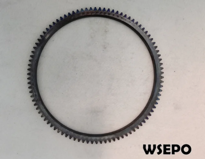 Estart Flywheel Teeth Gear Ring  for KM2V80 Double-Cylinder Water Cooled Diesel Engine and KDE12 Series Generator