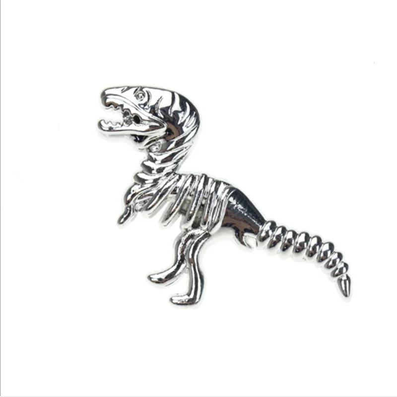 Elegant men's and women's lapel pin badges, cute little dinosaur metal brooches, bra collar pins, exquisite charm, fashionable e