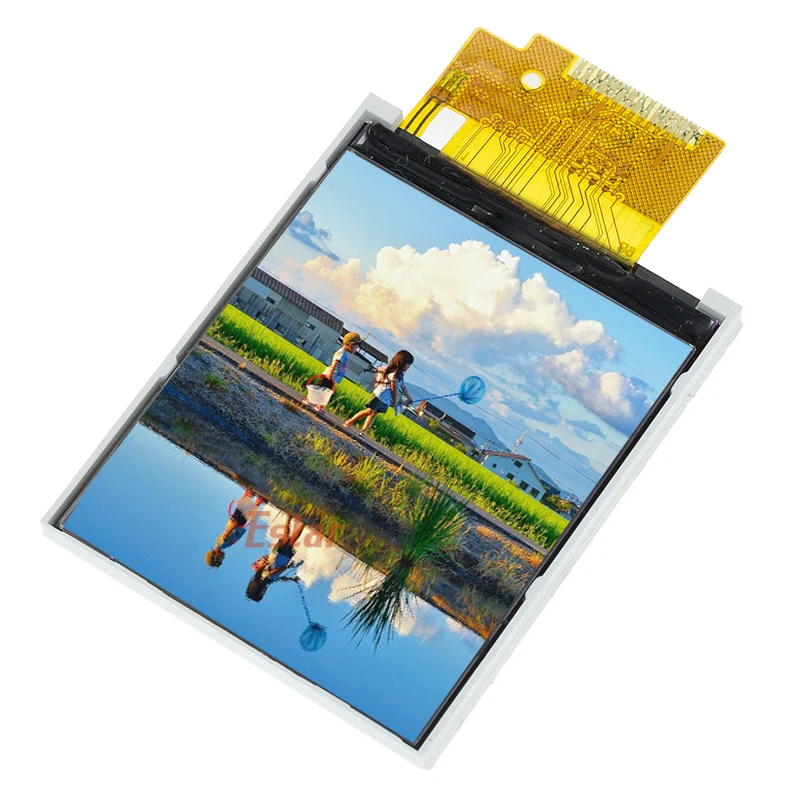 Módulo lcd tft de 8 polegadas, tela lcd spi serial 51 driver, resolução 1.77*128 1. interface tft de 8 polegadas