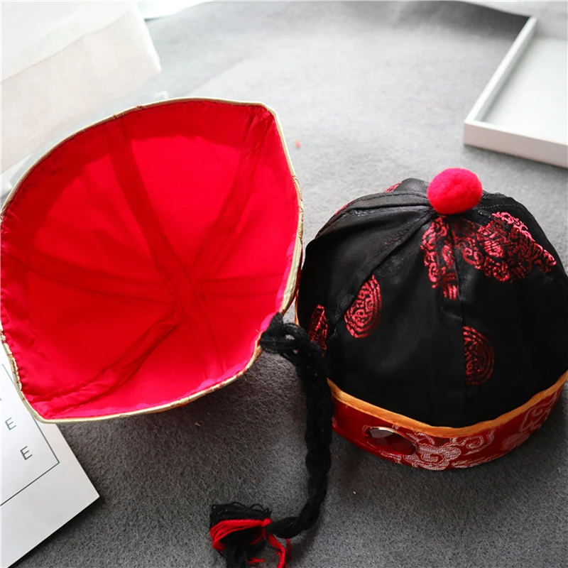 Cute Baby Infant Boy Girl Emperor Cap Chinese Fashion Hat Newest Summer Newborn Baby Girl Boy Sun Caps DS19