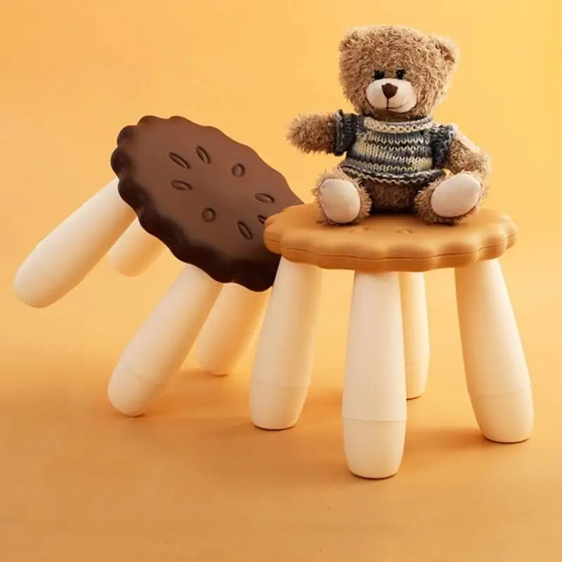 

табуретка Biscuit Small Kids Stool табурет стремянка Taburete Madera Reinforced Plastic Adult Children Home Sitting Room Stools