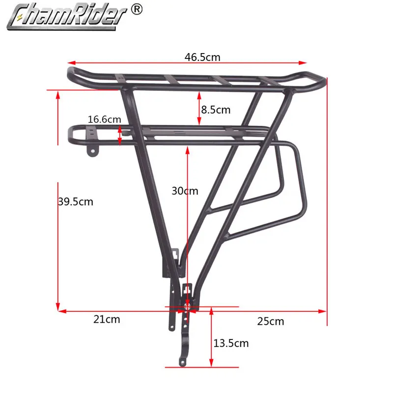 Electric Bike Battery Box, Ebike Battery Case,Double Layer,Luggage Rack,5V,USB,10S10P, 13S9P, 14S8P, 16S7P, 20S5P, 48V, 36V, 52V