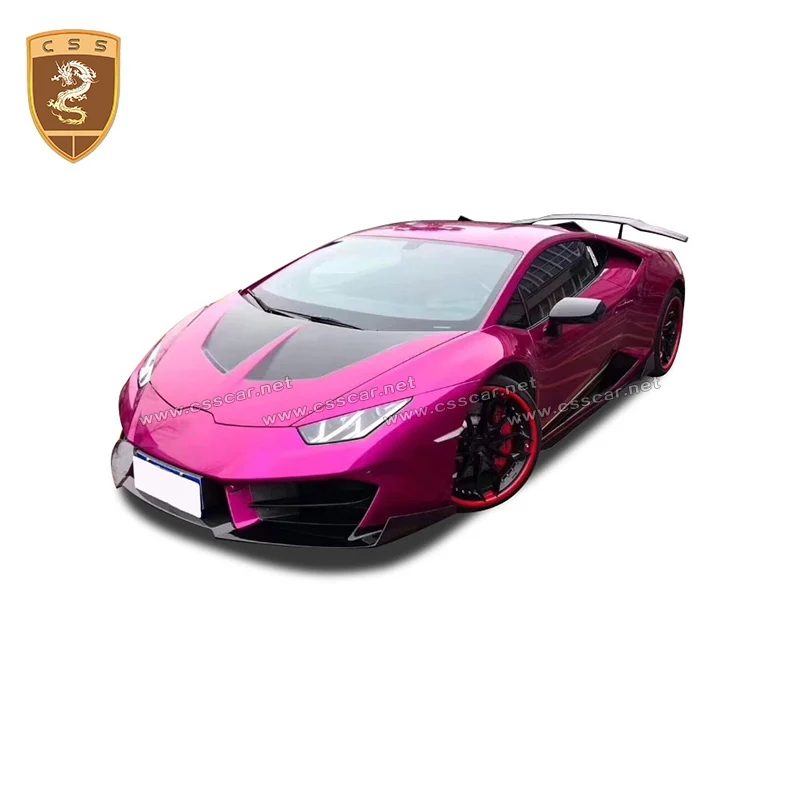 

Carbon Fiber Front Lip For Lamborghini Huracan LP580 V Style Front Lipcarbon fiber front chin Car Trim Body Kits