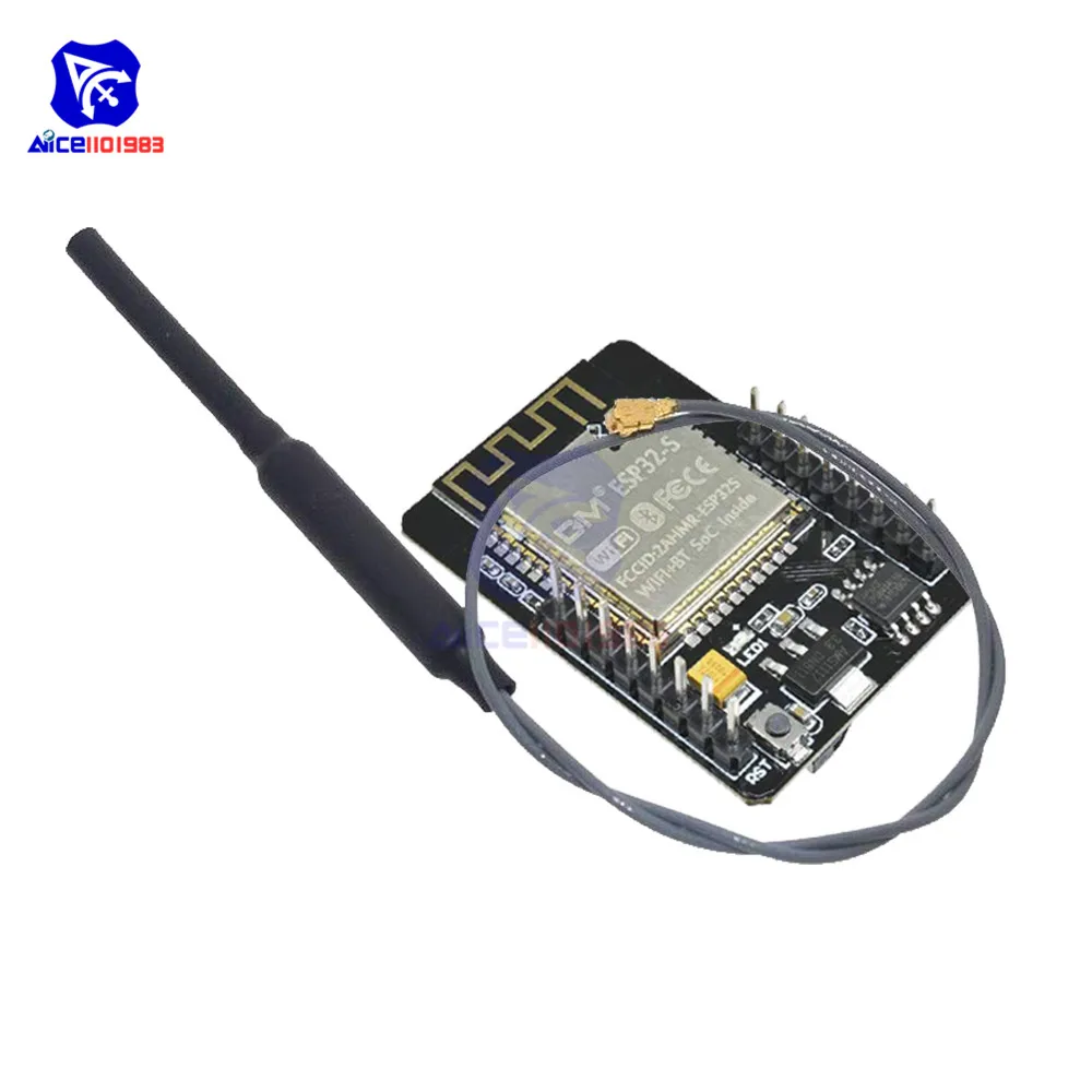 diymore ESP32-CAM-MB CH340G USB Serial ESP32-S Wireless WiFi Bluetooth OV2640 2MP Camera Support Photo/Video Antenna for Arduino