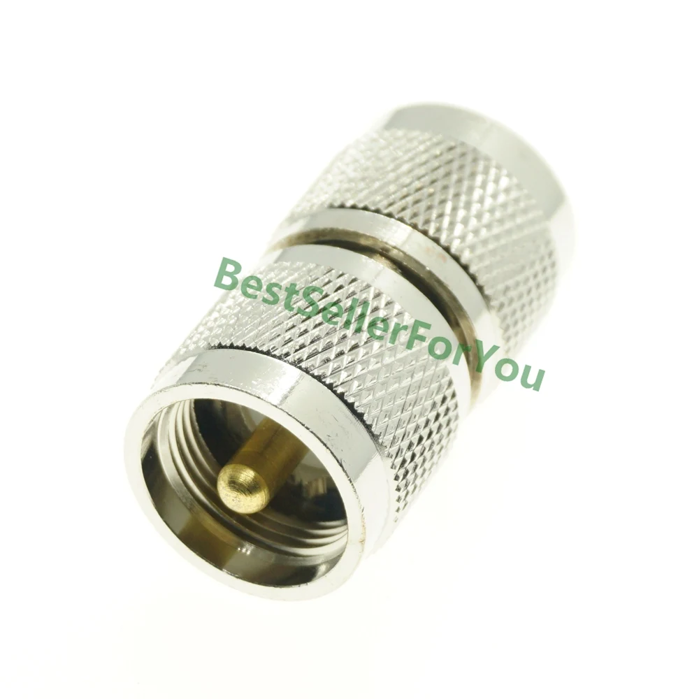 UHF PL-259 PL259 Male To UHF Male PL259 PL-259 Plug In Series RF Adapter Connector