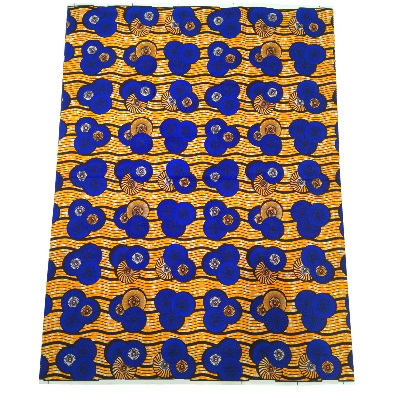 2021 New Arrival pagne african Fabric pattern Print Real Wax Fabric