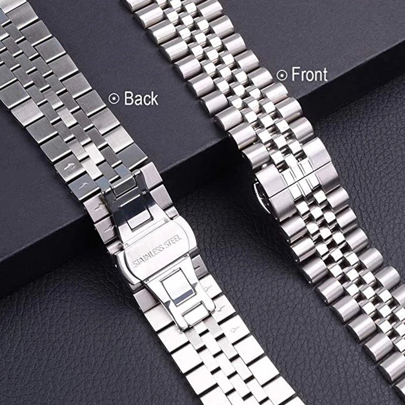 Stainless Steel Strap For HONOR Magic Watch 2 46mm 42mm Metal Band Bracelet Watchband for HONOR MagicWatch 2 20mm 22mm WristBand