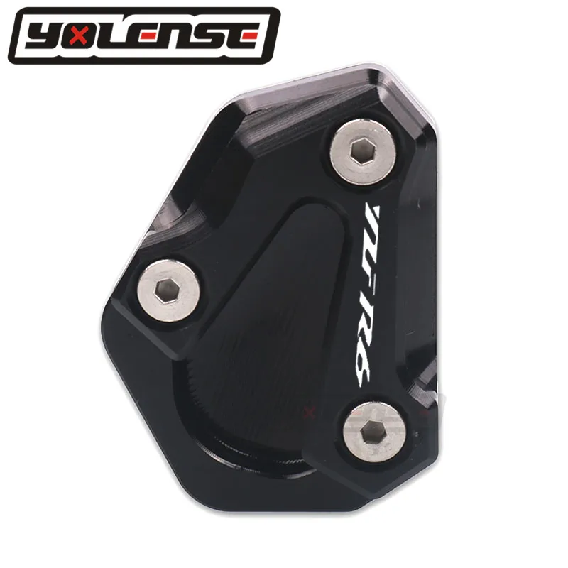 Motorrad CNC Kick Fuß Seite Stehen Verlängerung Pad Unterstützung Platte Vergrößern Stehen Für YAMAHA YZF-R6 YZF R6 YZFR6 2006-2016 2015