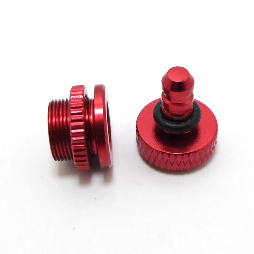 1PCS Aluminum Gasoline Fuel filler Pipe Tube Stopper Dot Line Plug Tank Lid Cap for Carb Gas Tank RC Boat Car Airplane