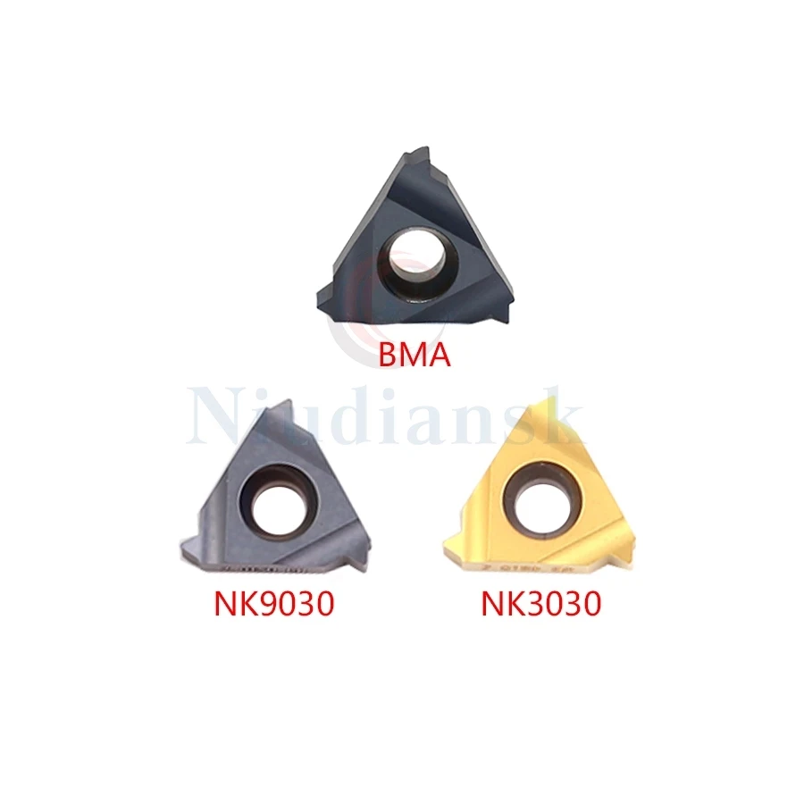10 Chiếc 16ER 1.5 ISO BMA 2.0 3.5 ISO Carbide Dạng SNL0014M16 SNL0016Q16 SNL0020R16 SNL0025S16 Cùng Đường Chỉ May Dụng Cụ Xoay Bộ