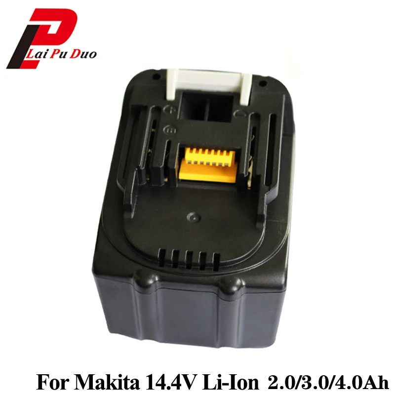 

14.4V 2/3/5Ah Li-Ion Replacement Power Tool Battery for Makita BL1430 BTD130 LXT200194066-1 BL1415 194065-3 BDF440RFE