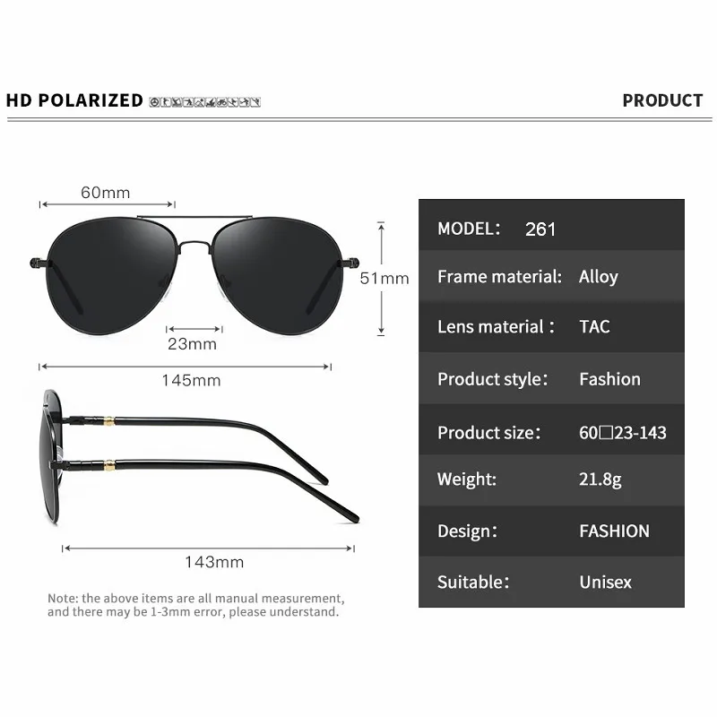 Alloy Sunglasses For Me Polarized Aviation Metail Frame Quality Oversized Spring Leg Brand Design Pilot Male Sun Glasses Driving