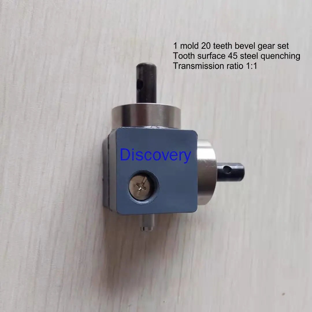 90 درجة عكس زاوية والعتاد ، تعشيق قائم الزوايا توجيه والعتاد ، صندوق التروس شطبة صغيرة ، نسبة والعتاد شطبة 1:1