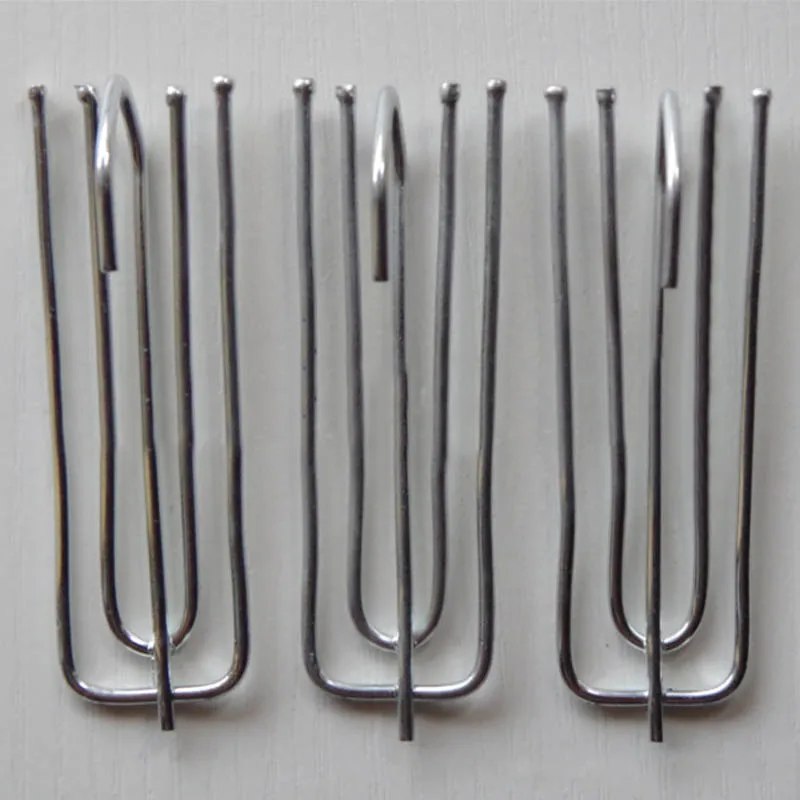 15 قطعة معدنية أربعة شوكة الستار الشريط هوك الستار القماش حلقة المشبك المسارات DIY بها بنفسك إكسسوارات الستائر المنزلية #2