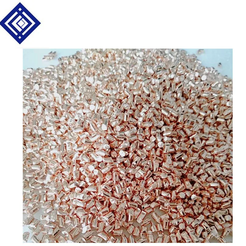 High quality purity 99.99%  and 99.9%copper particles  electrolysis copper particles