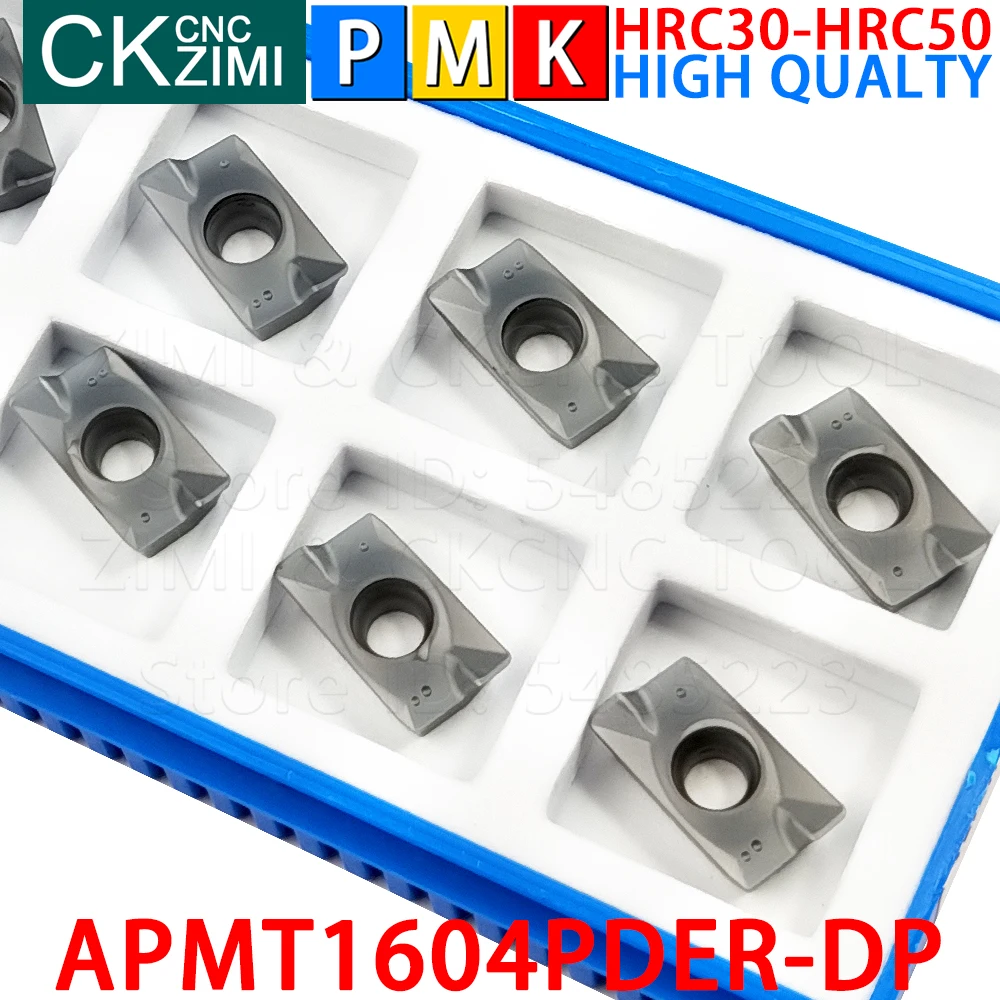 APMT1604PDER-DP ZM1125 APMT 1604 PDER DP Carbide Inserts Shoulder milling Inserts Tools CNC Indexable Cutting Metal lathe Tools