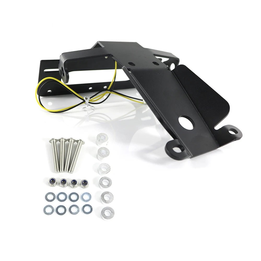 يصلح ل Ducati 899 959 1199 Panigale 1299 Panigale 2015-2022 لوحة ترخيص حامل قوس الذيل الخلفي مرتب الحاجز مزيل عدة #5