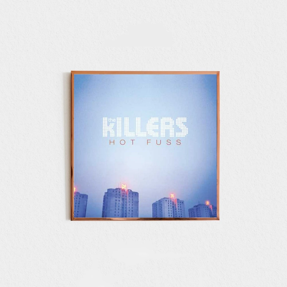 The Killers - Hot Fuss Music Album Canvas Poster Art Hip Hop Rapper Pop Music Star Home Wall Painting Decoration (No Frame)