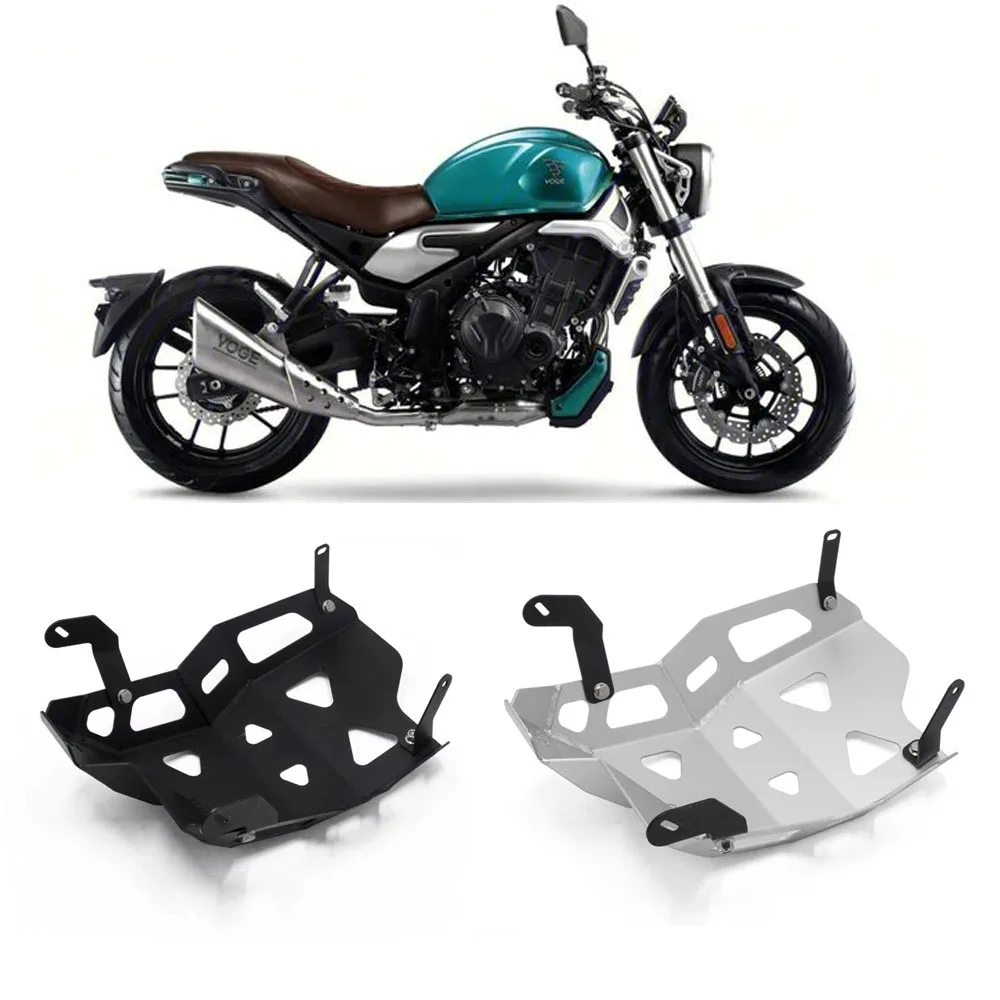 Customized For VOGE 500AC Aluminum Sump Guard Bash Plates Engine Case Cover Outback Under Body Protection Fit Voge 500 AC