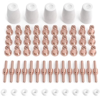 60 Pieces of Plasma Cutting Consumables for Cut40 50 Flashlight with Plasma Cutter PT31 LG40 Retail