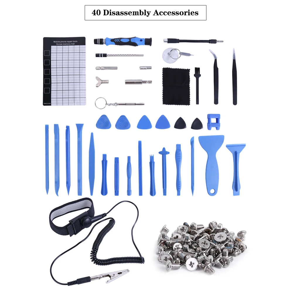 Juego de destornilladores de precisión 180 en 1, brocas magnéticas Torx, hexagonales, para reparación de dispositivos electrónicos, Kits de herramientas de mano